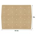 400Pcs Air Fryer Paper Air Hole Air Fryer Parchment Paper Liners for Ninja Foodi Grill 5-In-1 AG301 4Qt Air Fryer. 
