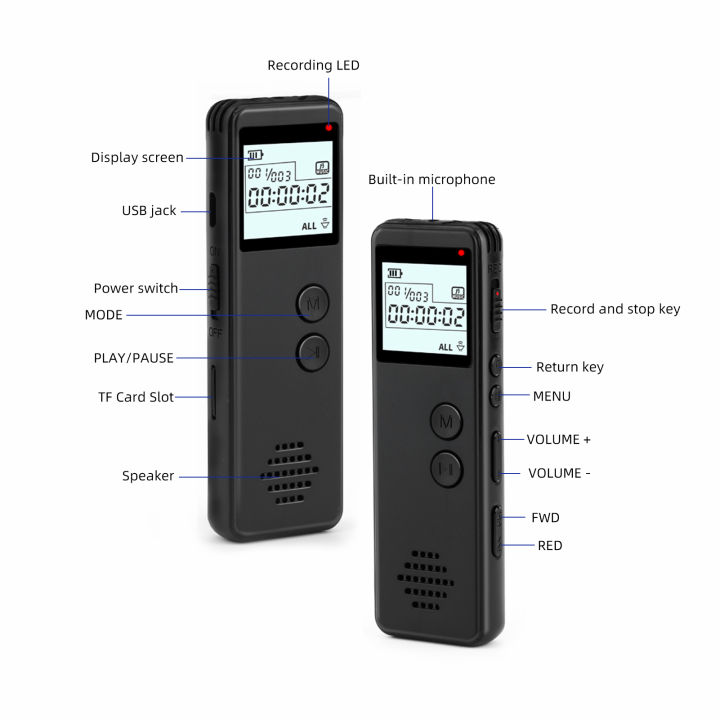 32GB%20Digital%20Voice%20Recorder%20Voice%20Activated%20Recorder%20Noise%20Reduction%20Dictaphone%20MP3%20Player%20HD%20Recording%2010h%20Continuous%20Recording%20Line-In%20Function%20for%20Meeting%20Lecture%20Interview%20Class%20MP3%20Record%20-%20Image%205