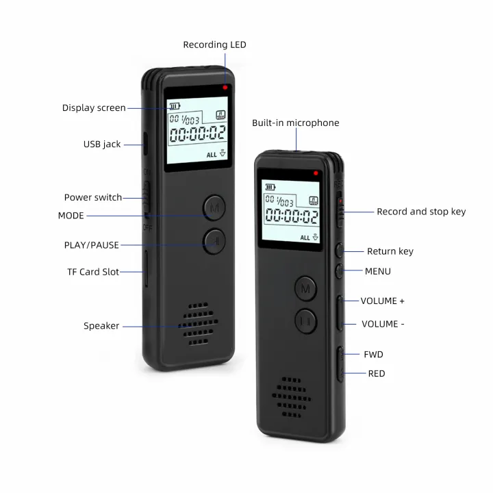 32GB%20Digital%20Voice%20Recorder%20Voice%20Activated%20Recorder%20Noise%20Reduction%20Dictaphone%20MP3%20Player%20HD%20Recording%2010h%20Continuous%20Recording%20Line-In%20Function%20for%20Meeting%20Lecture%20Interview%20Class%20MP3%20Record%20-%20Image%205
