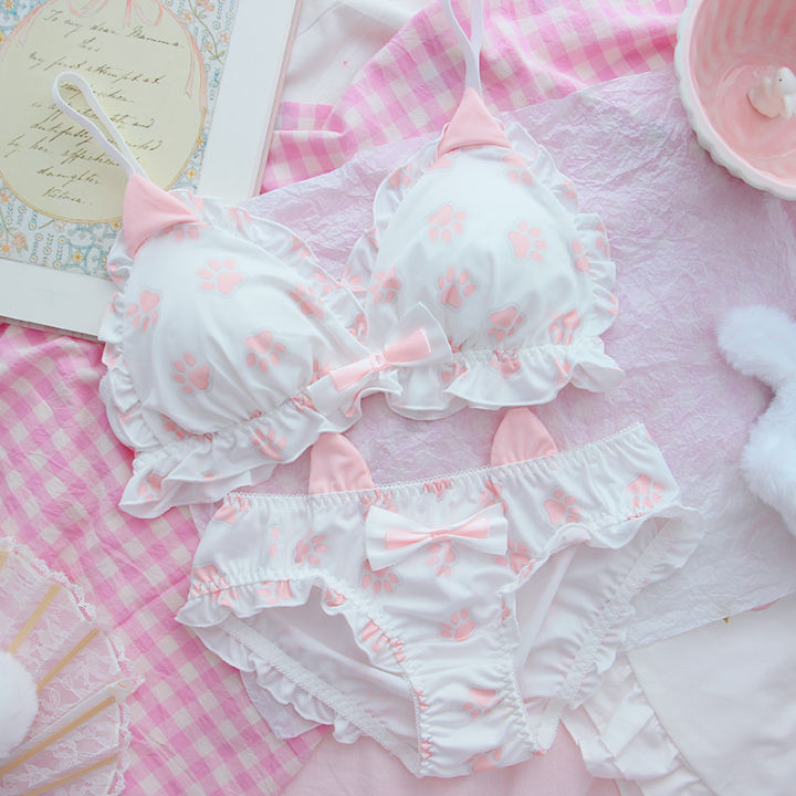 Japanese%20Lolita%20Student%20Bra%20Set%20Cute%20Heart%20Cat%20Ears%20Sweet%20Underwear%20Set%20Women%20Kawaii%20Bra%20Panties%20Set%20Wirefree%20Soft%20Intimates%20-%20Image%204