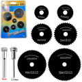 8 Piece High Speed Steel Set Small Saw Blade Electric Grinding Saw Blade Set Mini Wood Saw Blade Steel Cutting Blade T-1-9-675 L. 