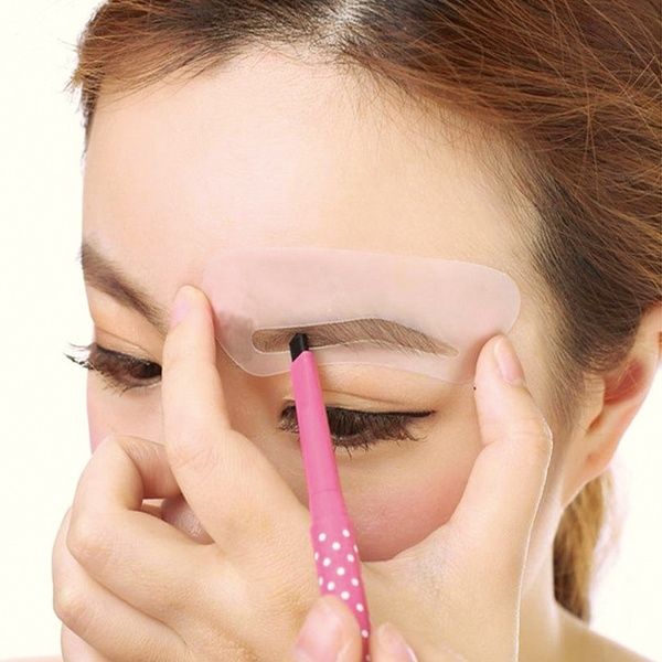 New Fashion Magical 24 Designs Eyebrow Styling Artifact For women's