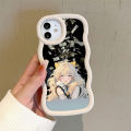AMORVOR for Samsung A05S A05 A04S A03S A03 A04E A04 A02S M02S Back Cover Cute Rich Girl Pattern Luxury Phone Case Macaron Wave Soft Silicone Mobile Cover. 
