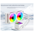 ARELENE 240 Water Cooled Radiator for Desktop Computer Pwm Temperature Controlled Argb Cooling Fan CPU Radiator,A. 