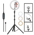 Lighting Solutions for All: Selfie Ring Light & Adjustable Tripod. 