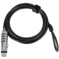 Computer Lock Cable 4-Digital USB Password Unlock Notebook Security. 