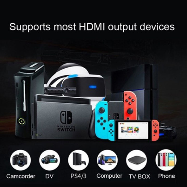 Video%20Capture%20Cards%20Audio%20Capture%20Adapter%20HDMI%20To%20USB%203.0%20Definition%204K%20Record%20-%20Image%206