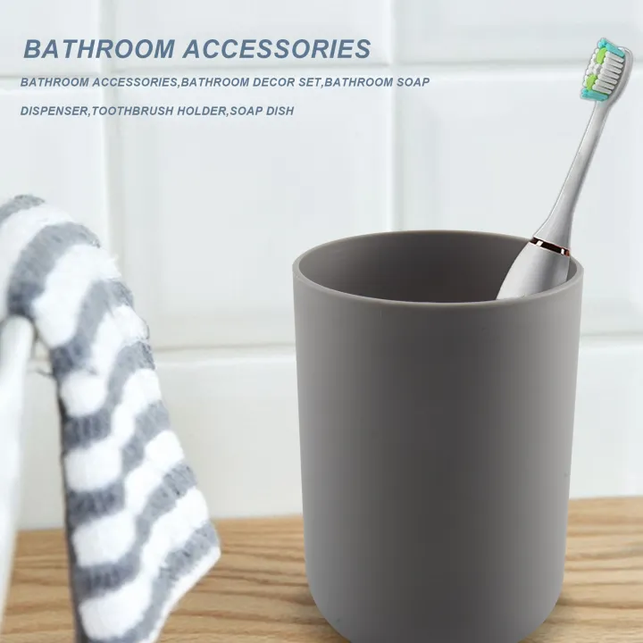 4%20Pcs%20Plastic%20Bathroom%20Accessory%20Set,with%20Toothbrush%20Cup(Grey)%20-%20Image%208