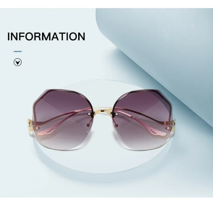 RTBOFY%20Retro%20Polygon%20Framless%20Trim%20Sunglasses%20for%20Women%20Gradient%20Color%20-%20Image%207