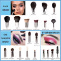OVW Makeup Brushes Set Natural Hair Foundation Powder Eyeshadow Contour Professional Make up brush Tools кисти для макияжа. 