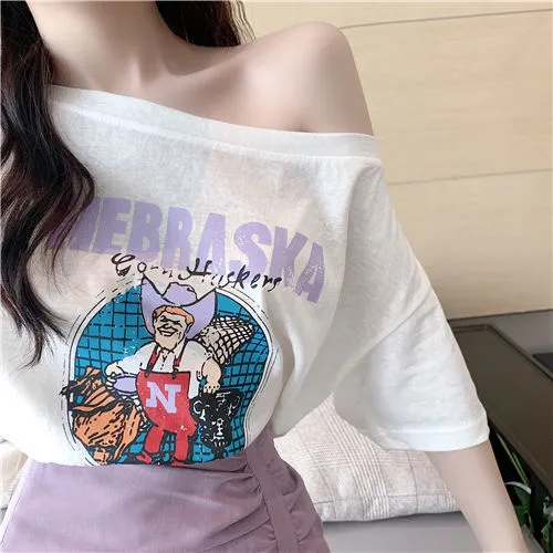 Fashion%20Suit%20Women's%20Spring%20and%20Summer%20New%20Korean%20StyleinsShort%20SleeveTShirt%20Top%20Slimming%20Sheath%20Skirt%20Internet%20Hot%20Two-Piece%20Suit%20-%20Image%208