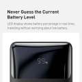 Baseus 10000mah 15W Fast Charging Type-C Output Power Bank with Digital Display. 
