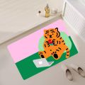 Cartoon M-MUZIK T-TIGER Floor Mat Bedroom Kitchen Door Bath House Super Absorbent Foot Non-slip. 