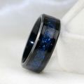 Charm Couple Ring Men's Stainless Steel Celtic Dragon Ring Blue Zircon Women's Ring Sets Valentine's Day Wedding Band Jewelry. 