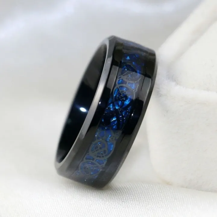 Charm%20Couple%20Ring%20Men's%20Stainless%20Steel%20Celtic%20Dragon%20Ring%20Blue%20Zircon%20Women's%20Ring%20Sets%20Valentine's%20Day%20Wedding%20Band%20Jewelry%20-%20Image%205