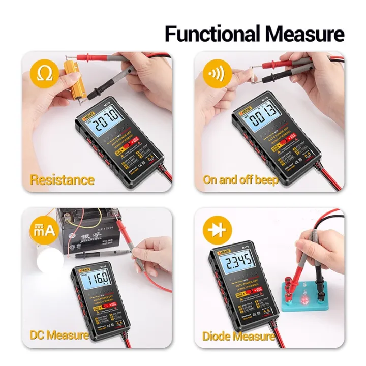 ANENG%20M119%20Smart%20Digital%20Multimeter%20NCV%20Sensing%20Resistance%20Capacitance%20Tester%206000%20Count%20AC/DC%20Voltage%20Current%20Meter%20-%20Image%204