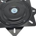 Bar Stool Swivel Replacement, Chair Swivel Base, Rotating Turntable Hardware Steel Seat Swivel Base, Bar Stool Swivel Mount Plate, for Table. 