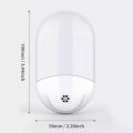 RGB Night Light LED Remote Control Dimmable Night Lights EU Plug. 