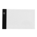A4 Children Drawing Board 3 Level Adjustable Brightness Light Notebook LED Drawing Copying Table. 