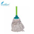 COTTON MOP 350G WITH 120CM PLASTIC COATED METAL HANDLE - FEATHER. 