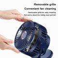 DISICHEN mini fan Mini 10000mAh Chargeable Clipped Fan 360° Rotation 4-speed Wind USB Desktop Bargain price Ventilator Silent Air Conditioner for Bedroom OfficeFashion Jewellery. 
