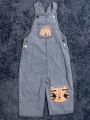 Girl's Denim Dungaree (kids) 9464. 