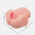 18+ Artificial Silicone Buttocks Male Masturbation Device Girl's Vagina Sex Toy. 