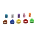 10Pcs Digital Bird Foot Ring Set - Inner Diameter 8mm Pigeon Leg Poultry Dove Parrot Clip Rings - Easy Bird Identification. 