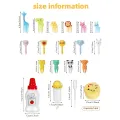 20pcs Random Color Animal Fruit Forks, Dessert Forks for Family Gatherings. 