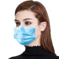 100 Pcs 3-Ply Mask Disposable Surgical Face Masks Earloop Non-Woven Made in Sri Lanka. 