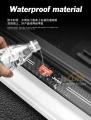 Carbon Fiber leather Threshold Protection Sticker Car Door Threshold Sticker Car Threshold Strip Trunk Anti-Stepping Sticker for（model：threshold-4pcs）. 