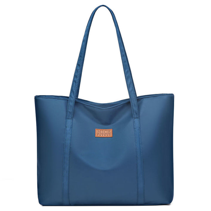 Bag%20Women's2023New%20Waterproof%20Handbag%20Large%20Capacity%20Korean%20Style%20Shoulder%20Bag%20Fashion%20All-Match%20Commuter%20Tote%20Bag%20-%20Image%208