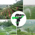 【ZOSR】360 Degree Rotating Jet Sprinklers Garden Agriculture Irrigation Tool Plastic Sprayer 1/2'' Male Thread Rocker Nozzle. 
