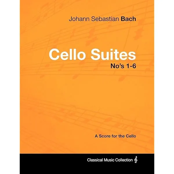 Johann Sebastian Bach - Cello Suites No's 1-6 - A Score for the Cello ...