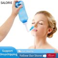 【NEW】 300/500ML Nasal Irrigator Nasal Wash Cleaner Nose Cleaning Bottle Neti Pot Avoid Allergic Rhinitis Sinus Rince Health Care. 