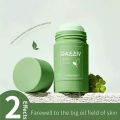 Green Bastão Stick Facial Cleansing Mask Removes Blackheads. 