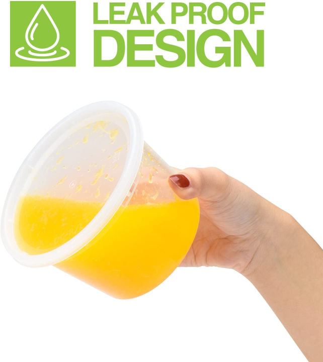 10Pcs/100Pcs%20350ml%20Disposable%20Plastic%20Transparent%20Cup%20With%20Lid%20Jelly%20Yogurt%20Mousse%20Jam%20Seasoning%20Cup%20Packaged%20Food%20Container%20-%20Image%205