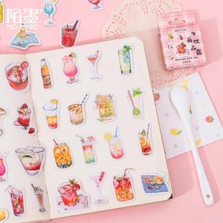 22Pcs%20Mini%20Size%20Super%20Cute%20Summer%20Cold%20Drink%20Scrapbook%20Stickers%20Diy%20Decoration%20Sticker%20For%20Scrapbooking%20Planner%20Diary%20Notebook%20-%20Image%202