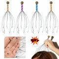 1 Pcs Head Neck Scalp Massager Massage Octopus Equipment Stress Release Relax Tool. 