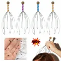 1 Pcs Head Neck Scalp Massager Massage Octopus Equipment Stress Release Relax Tool. 
