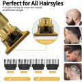 METAL & STEEL BODY Vintage T9 Hair Trimmer Metal Body Hair Cutting Machine Men's Electric Shaver Rechargeable Hair Trimmer Beard Clipper Barber Hair Cut. 