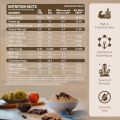 PINTOLA 22g High Protein Oats 400g, Dark Chocolate,No Refined Sugar, with Almonds Raisin, Pumpkin and Chia Seeds, 8g Fibre, Rolled Oats, Breakfast Cereals | Gluten Free(FROM INDIA) NUSS. 