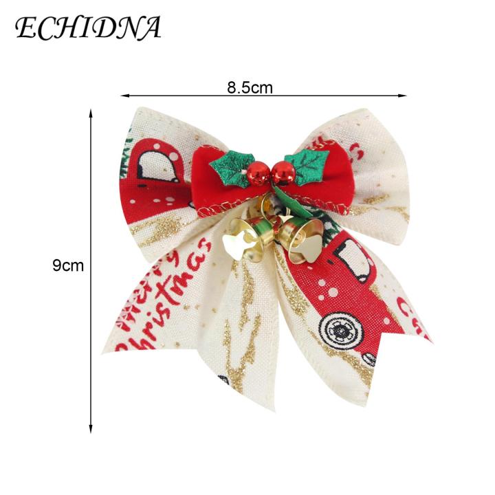 ECHIDNA%20Christmas%20Decor%20Bowknot%20Bell%20Xmas%20Tree%20Ribbon%20Bow%20Pendant%20-%20Image%209