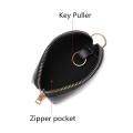 Leather Leather key case Protective Car key holder Keychain cover for Travel Daily use Gift Key management Organizational tool Men's Women's Wallets Housekeeper. 