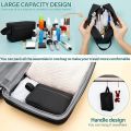Mens Travel Toiletry Bag Portable Large Capacity Cloth Fabric Cosmetic Bag For Makeup Storage Organizer Beauty Pouch Washbag. 