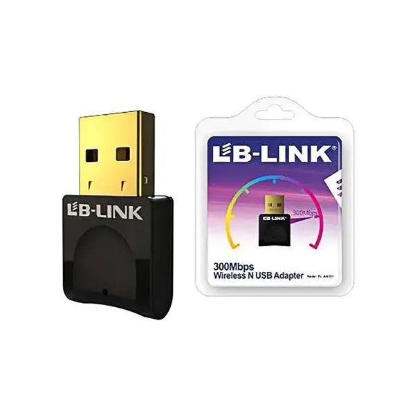 LB-Link High-Quality 300Mbps 2.4Ghz Nano Wireless N High-Speed USB WIFI Adapter for Desktop PC and Laptop