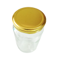 Glass Jar Bottle with Aluminium Lid  350 ml / Glass Bottle with Lid. 