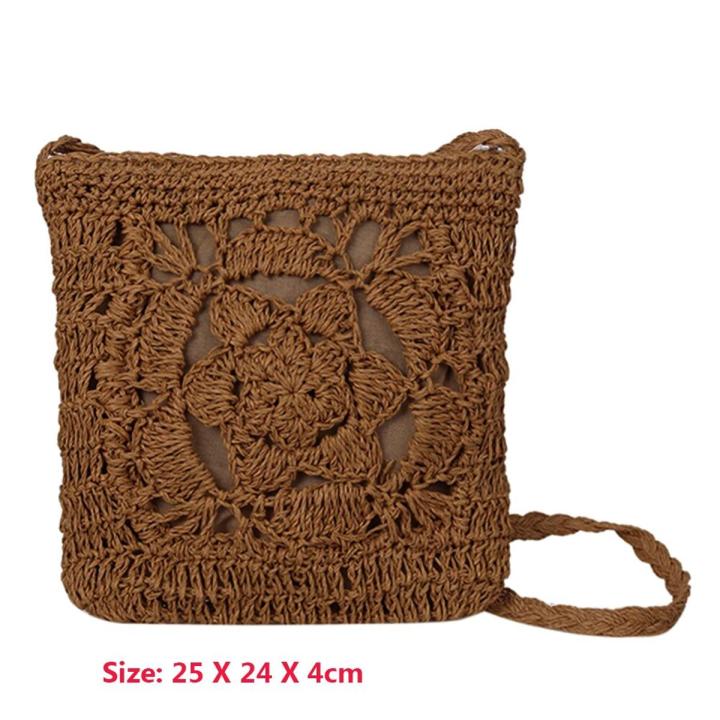 2023 Summer Straw Bags For Women Handmade Tassel Beach Bags Raffia Rattan Woven Handbags Female Vacation Crossbody Bags Clutch