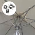 Outdoor Patio Umbrella Accessories Replacement Heavy Duty Sturdy Waterproof Parasol Plate Repair Kits for Courtyard Deck Outdoor Beach Patio. 