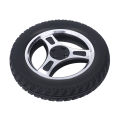 Walker Wheel, 4 Holes Wheelchair Wheel 250mm Alloy Steel Hub for Carts. 